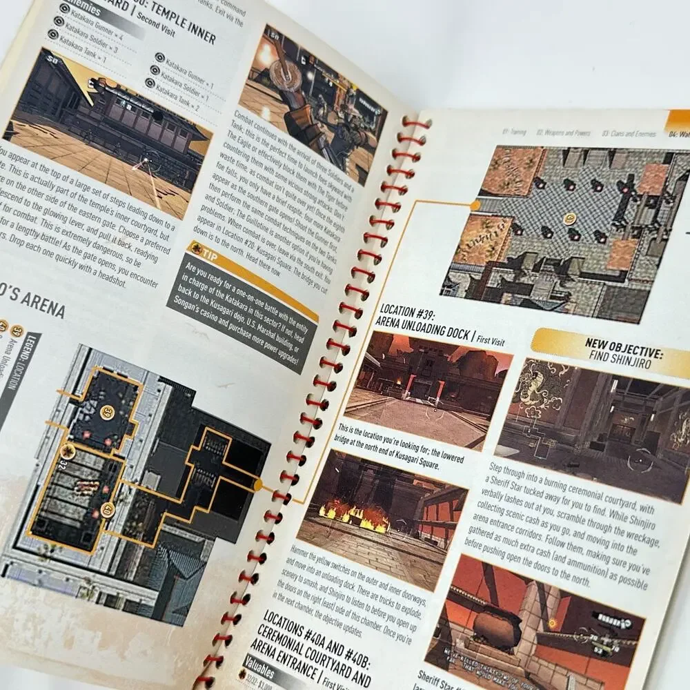 Prima Essential Guide Red Steel 2 Video Game Spiral Bound Wii Hack Slash FPS